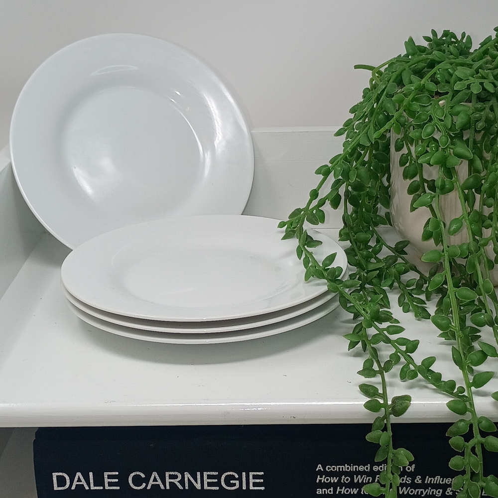 Avenue Classic White Dinner Plate Set